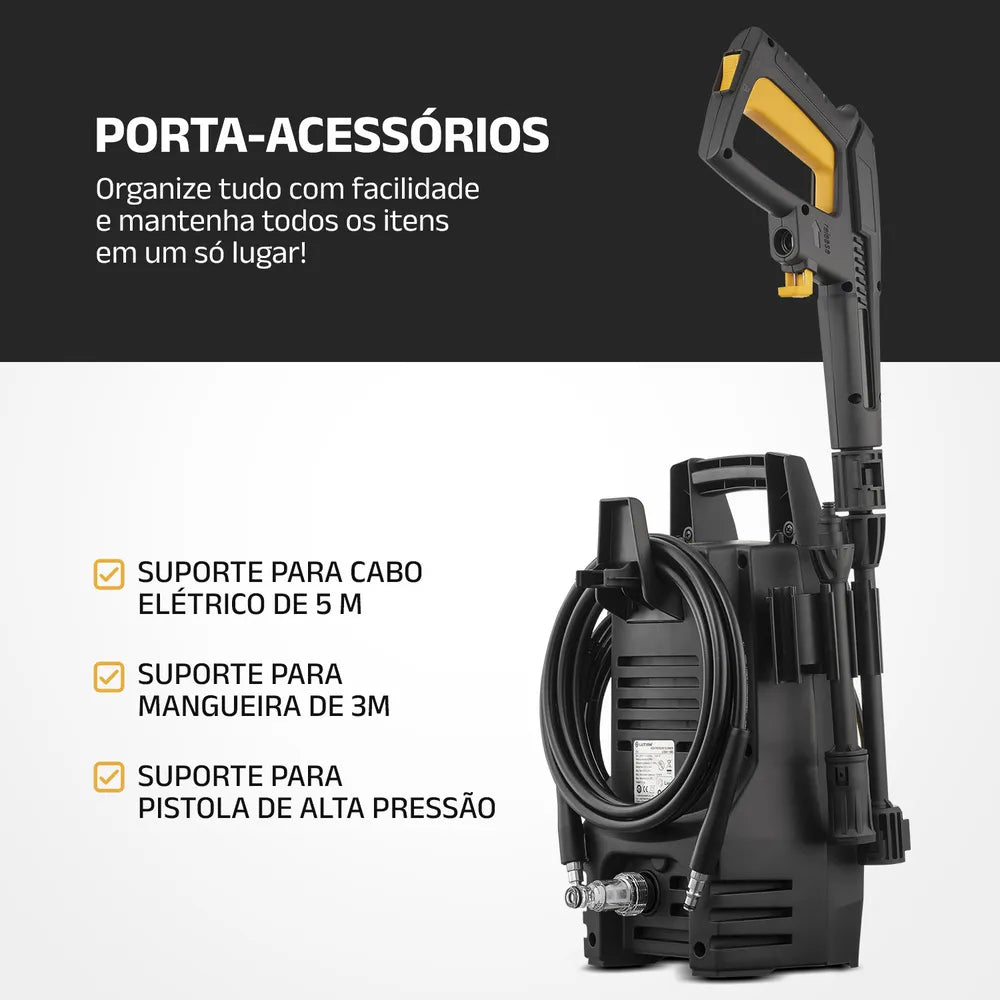 Lavadora De Alta Pressão Aqua Power Lap01gy 1600 Psi 1400w Lavadora De Alta Pressão Aqua Power Lap01gy 1600 Psi 1400w
